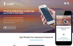Reddid a landingpage Multipurpose Flat Bootstrap Responsive Web Template