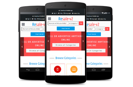 Resale_v2 a Classified ads Category Bootstrap Responsive Web Template