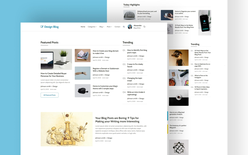 Design Blog Website Template