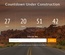 Countdown Under Construction Flat Responsive Widget Template