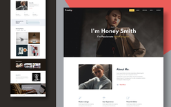 Freaky Website Template