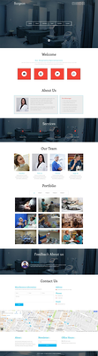 Surgeon a Medical Category Flat Bootstrap Responsive web Template