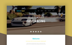 Game Spot a Games Category Flat Bootstrap Responsive Web Template