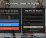 Shopping Sign in Form a Flat Responsive Widget Template