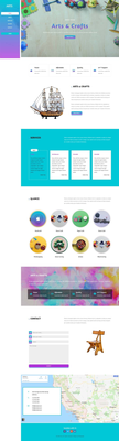 Arts an Industrial Category Bootstrap Responsive Web Template