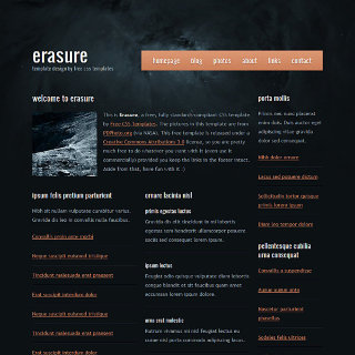 Erasure: CSS Templates | TEMPLATED