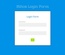 Ethos Login Form Responsive Widget Template