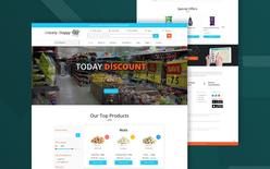 Grocery Shoppy Ecommerce Bootstrap Responsive Web Template