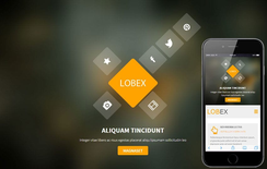 Lobex a Corporate Portfolio Flat Bootstrap Responsive Web Template