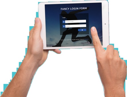 Fancy Login Form a Flat Responsive Widget Template