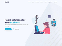 Rapid - Multipurpose Bootstrap Business Template | BootstrapMade