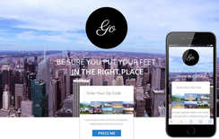 Go Singlepage a Travel Flat Responsive web template