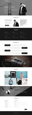 Personal View Personal Category Bootstrap Responsive Web Template.