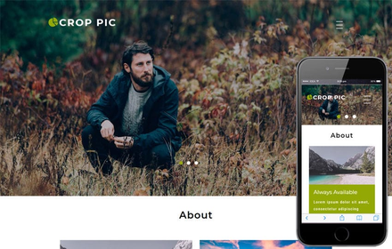 Crop Pic Photo Gallery Category Bootstrap Responsive Web Template