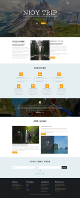 Njoy Trip a Travel Category Flat Bootstrap Responsive Web Template