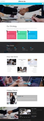 Brisk Biz Corporate Category Bootstrap Responsive Web Template