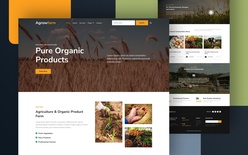Agrowfarm an agriculture related website template