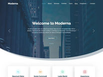 Free Bootstrap template for corporate - Moderna | BootstrapMade