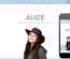 Alice a Personal Portfolio Flat Bootstrap Responsive Web Template