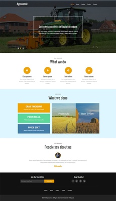 Agronomic a Agriculture Category Flat Bootstrap responsive Web Template