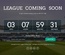 League Coming Soon Responsive Widget Template