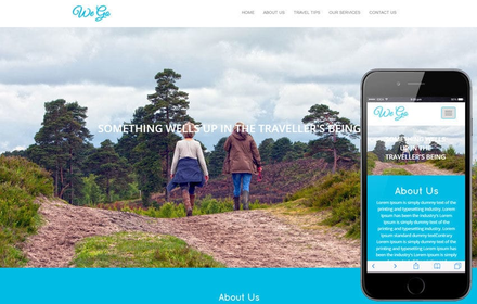 We go travel Category Flat Bootstrap Responsive Web Template