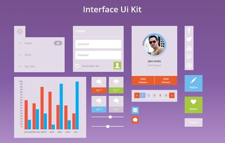 Interface UI Kit a Flat Bootstrap Responsive Web Template