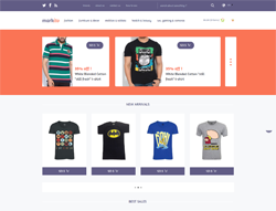 Webcart web and mobile website template for free