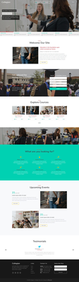 Collegian Education Category Bootstrap Responsive Web Template.