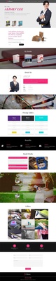 Author Personal Category Bootstrap Responsive Web Template