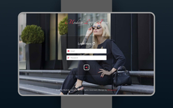 Modish Login Form Responsive Widget Template