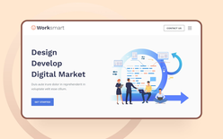 Worksmart Website template