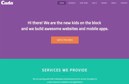 Notebook Landing Page Flat Responsive web template