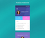 Mobile material Flat Responsive Widget Template