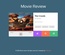 Movie Review Responsive Widget Template